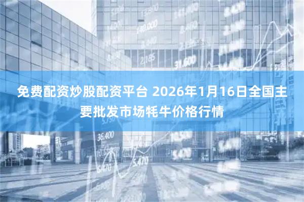 免费配资炒股配资平台 2026年1月16日全国主要批发市场牦牛价格行情